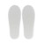 Flip flap polyester hotel slippers with pouch