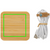 Bamboo 10W wireless charger with USB