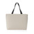 Undyed canvas cooler tote