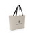 Undyed canvas cooler tote