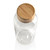 GRS RPET bottle with bamboo lid