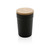 GRS certified recycled PP mug with bamboo lid