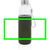 Glass bottle with neoprene sleeve