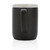 Ceramic mug with white rim