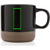 Glazed ceramic mug