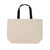 Undyed canvas large tote