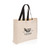 Undyed canvas large tote