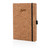 A5 cork hardcover notebook 70gsm cream paper