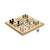 Claire wooden Ludo game