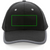 Impact AWARE™ Brushed rcotton 6 panel contrast cap 280gr