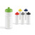 HDPE sports bottle with push-pull lid and volume-capacity of 530 mL