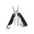 Solid multitool with carabiner