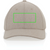 Milo AWARE™ recycled heather 6 panel cap 200gr