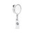 Yeats extensible plastic badge holder with clip