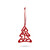 Jubany set of 5 felt christmas decorations Jubany set of 5 felt christmas decorations
