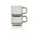 AdHoc set of 2 espresso cups 70ml borosilicate glass