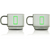 AdHoc set of 2 espresso cups 70ml borosilicate glass