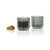 AdHoc double wall 45ml borosilicate glass espresso cup set