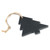 Slate xmas hanger tree with cord