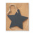 Slate star shaped christmas hanger with cord