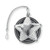 Star shaped stainless steel tea infuser