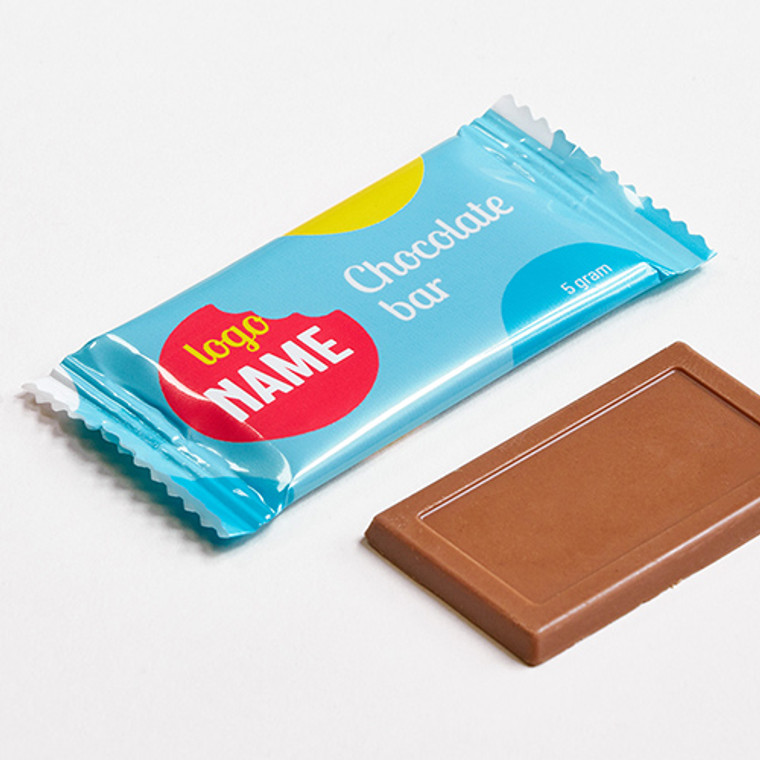 5g mini Gubor® Fairtrade milk chocolate bar