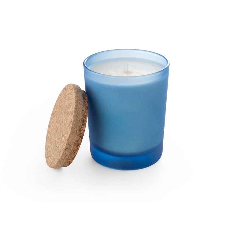 DUVAL. Aromatic candle in glass cup with cork