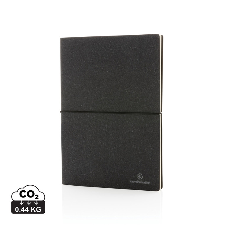 Recycled leather notebook A5