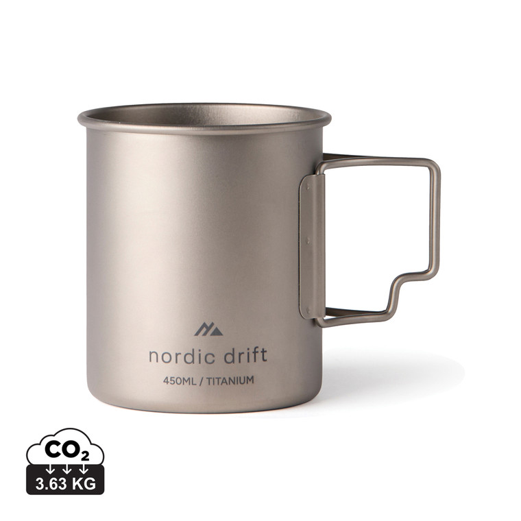 Nordic Drift ultra light titanium 450ml cup
