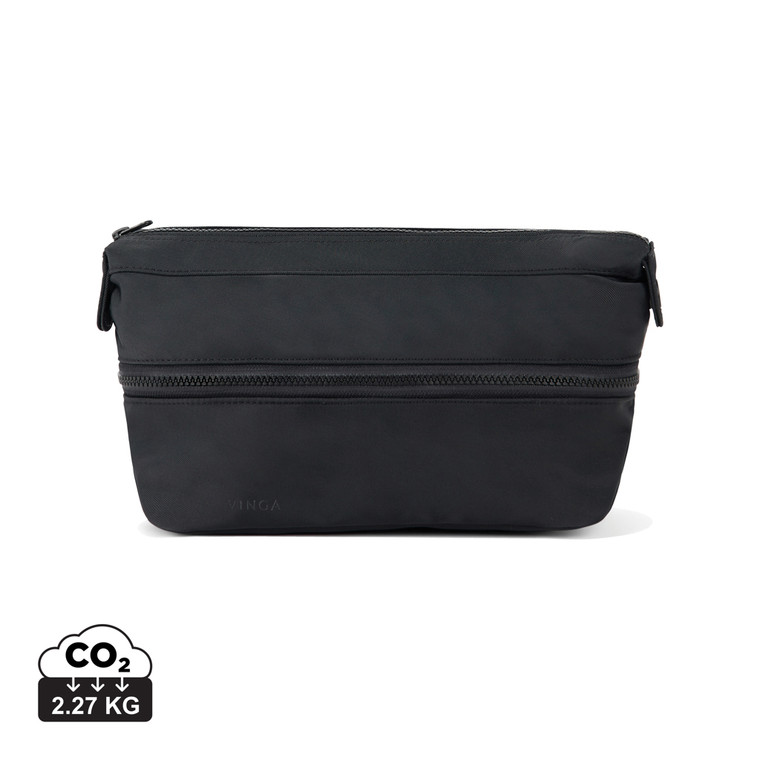 Vinga baltimore neo expandable recycled polyester toiletry bag