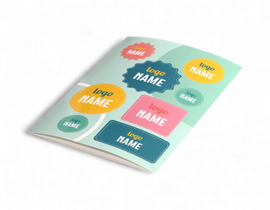 A5 Custom Sticker Sheets - Logo Printing | EU Made | Global Shipping