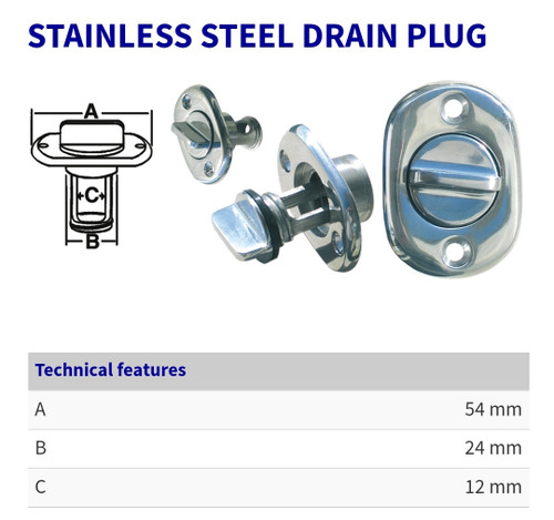 Stainless bung €14.00