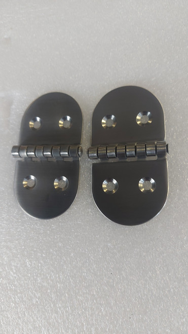 Pair only €7 
Stainless steel Pair of hinges 76x40 €7