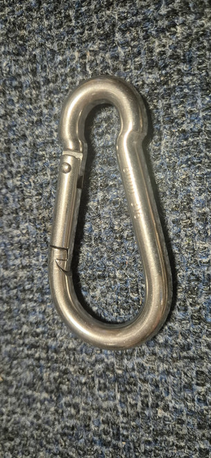 Snap hook 120mm long €4