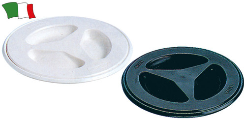 Inspection hatch complete with nylon flange