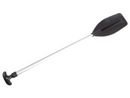 €17.00 each 152cm Paddle with T-handle, silver anodized steel and black blade