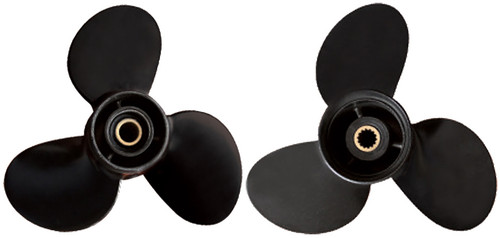 Aluminium 3 blades propeller, for engines: MERCURY 9.9, 10, 20 HP 2 - 4 STROKE.