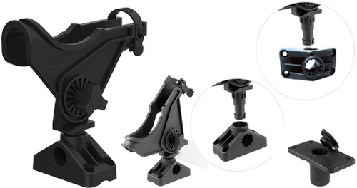 ADJUSTABLE AND REMOVABLE ROD HOLDER