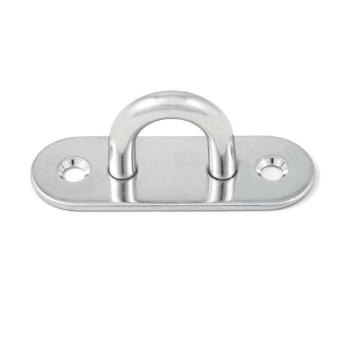 Oblong pad eye, stamped and welded AISI 304 ART. 8266 / alt. M8266