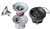 Valve suitable for tubulars and inflatable floor, extreme sealing capacity with special silicone gasket. Very compact and with an ergonomic cap and safety lanyard.