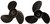Aluminium 3 blades propeller, for engines: MERCURY 8, 9.9 HP 2 - 4 STROKE.