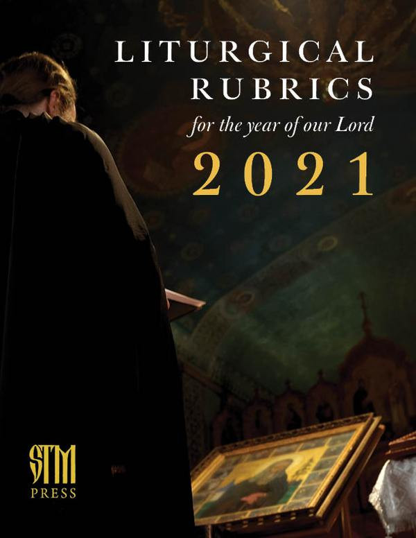 2021 Liturgical Calendar and Rubrics SVS Press & Bookstore