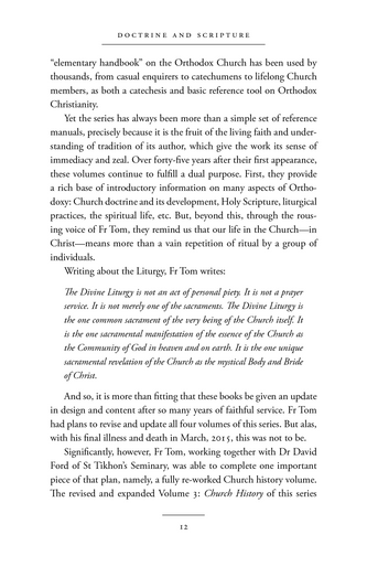 The Orthodox Faith Volume One: Doctrine and Scripture