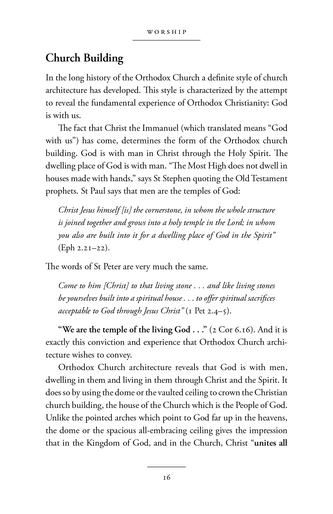 The Orthodox Faith Volume Two: Worship