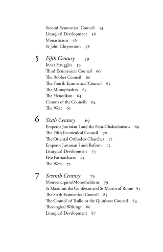 The Orthodox Faith Volume Three: Church History