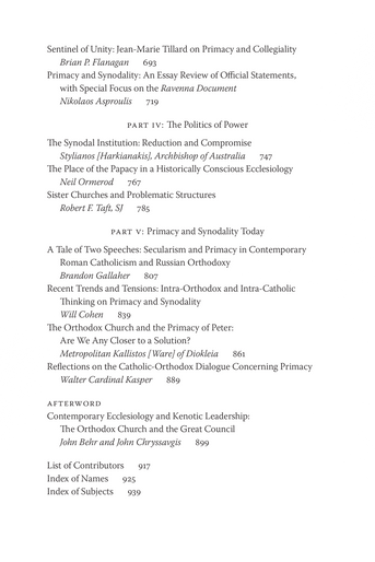 Primacy in the Church: The Office of Primate and the Authority of Councils (Volume 2)