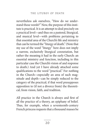 The Liturgy of Death