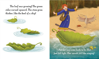 Saint Ia Rides a Leaf Saint Ia Rides a Leaf