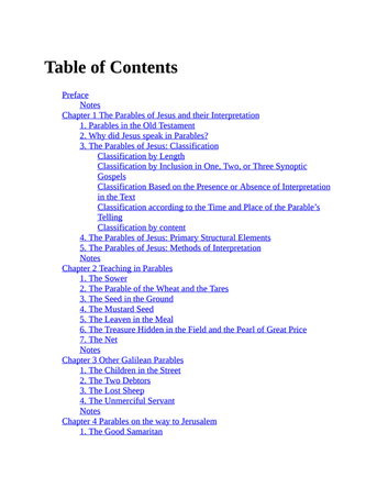 Table of Contents page 1 Table of Contents page 1