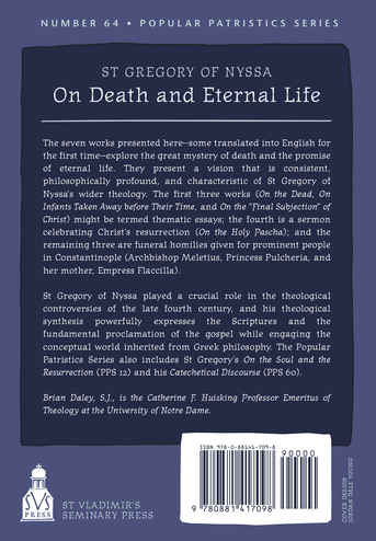 On Death and Eternal Life On Death and Eternal Life